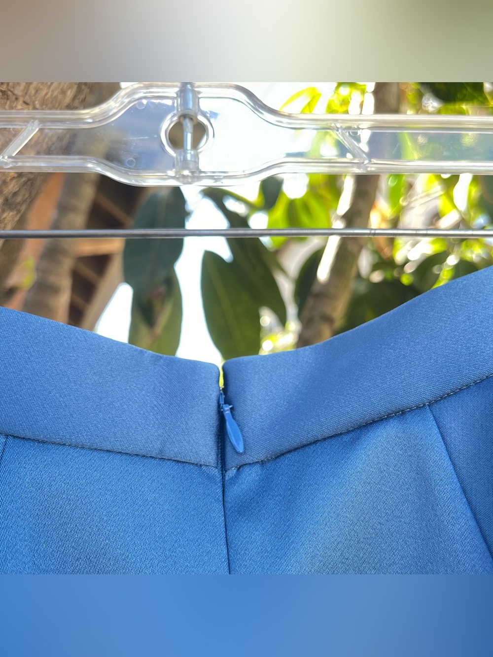 NWT COS Sculpted Blue Mini Skirt. - Picture 13 of 13